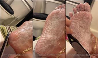 deedeericanfeet 02 06 2021 2125741501 Not a request  Tub fun   How I scrub my soles  (deedeericanfeet)