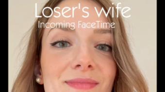 Videocall with cheating wife (Evelyn Jade)