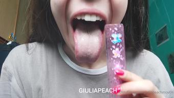 giuliapeachxx 03 03 2021 2045745810  How long is my tongue    Quanto Ã¨ lunga la mia lingua     TONGUE (giuliapeachxx)