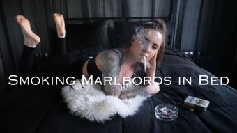 Smoking Marlboros in Bed (Dani Lynn)