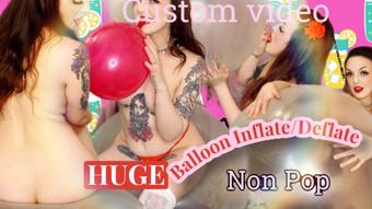 Clear Balloon - Non Pop- Nude - June 22, 2023 (LoonaPop)