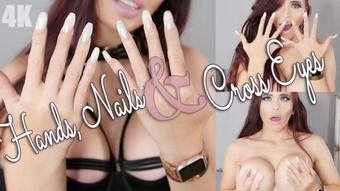 Kimberleyjx Hands Nails And Cross Eyes (KimberleyJx)