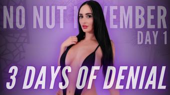 No Nut November #1: 3 Days of Denial - November 01, 2024 (Violet Voss)