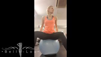 Gym buttplug - November 27, 2018 (BelleLou)