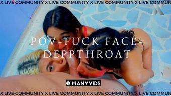 Latina loves to start the day with cum (Xlivestudio)