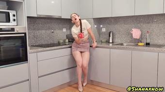 REMOTE LUSH PUSSY CONTROL AT OFFICE (Shanaxnow)