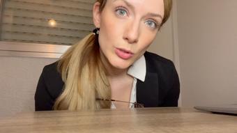 Secretary digests you POV (Evelyn Jade)