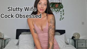 Slutty Wife Cock Obsessed (Tattooed Temptress)