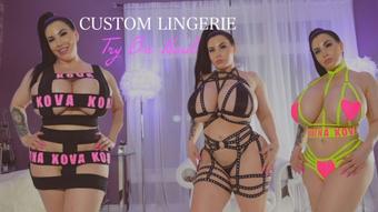 Korina Kova Custom Lingerie Try On Haul (Korina Kova)