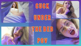 CUCK UNDER MY BED POV (Alfxnow)