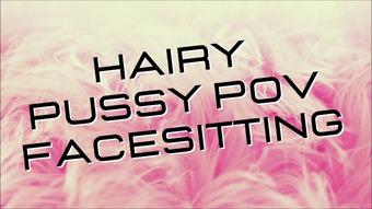 Hairy Pussy and Big Clit POV Facesit - June 04, 2021 (Claudia Kink)
