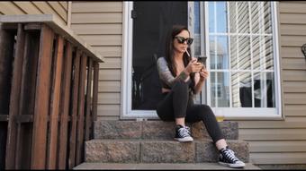 Smoking Outside 9 (Dani Lynn)