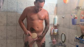 Kinkyporncpl Washing My Dick In The Shower (KinkyPornCpl)