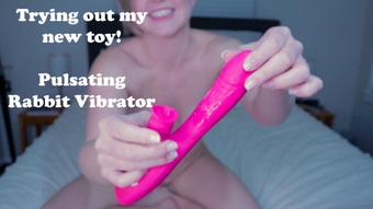 Try out my new toy! Pulsating Vibrator - Jan 16, 2023 (HouseWifeGinger)