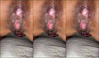 Close Up Anal Creampies Squirt (Pink Foxx)