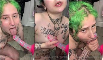 chlolunaa 134814489 the sloppiest bj throat training vid soooo much drool whole hand in my mouth watering eyes and smiles tip this post 5 for part 2 2 (chlolunaa)