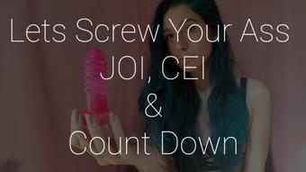 Screwing Your Ass: JOI & CEI (Freya Reign)