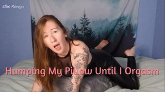 Latex Pillow Humping - December 10, 2021 (Ellie Rowyn)