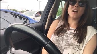 Busy Car Park Wank (SuzieLove212)