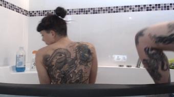 worship 2 goddess having a bath (Gypsy Maya)