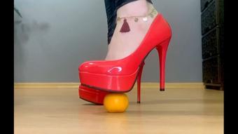Ruin Mandarin with Red Heels - February 04, 2022 (MistressMilana)