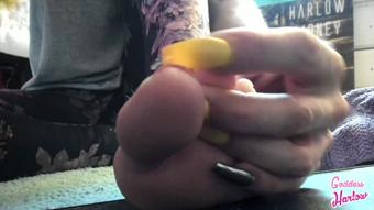 1 Hour foot Worship (AllforLucky)