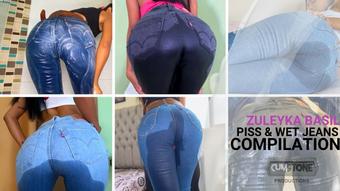 PISS AND WET JEANS COMPILATION (zuleyka basil)