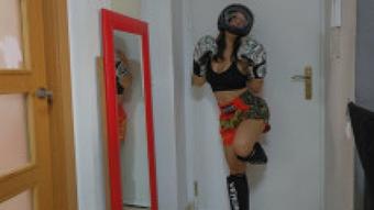 MMA equipment loving the contact sports (YourSweetPoison)