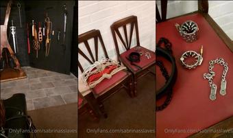 sabrinasslaves 04 12 2022 2705826466 A quick tour of what I am using down the dungeon today. (sabrinasslaves)