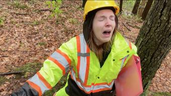 Job Site Supervisor Sneezes and Coughs (SneezeGoddess)