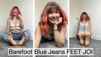 Barefoot Blue Jeans FEET JOI - April 12, 2024 (Yourhikerbabe)