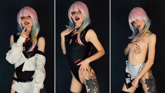 Cyberpunk - Lucy's seductive dance - May 17, 2023 (Lil cosplay slut)