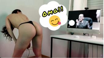 SEXY BIG ASS TOP LESS DANCE ROCK MUSIC (Shanaxnow)