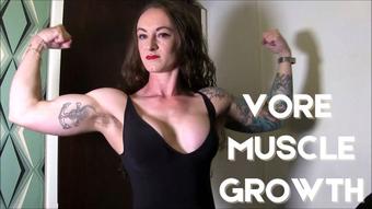 Vore Leads to Muscle Growth for Claudia - July 31, 2022 (Claudia Kink)