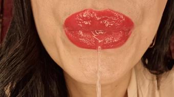 Lipstick and tongue mindfuck part 2 (Alpha Diva Alexandra)