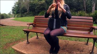Scarlet Chase Flashing And Toying My Ass In Public (Scarlet Chase)