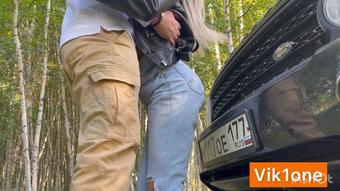 Great fuck in the woods (SweetBlondyVi)