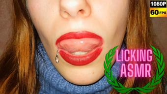 Pure Licking ASMR 60 FPS - February 09, 2022 (WetSchoolGirl)