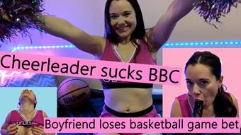 Cheerleader sucks BBC after bet is lost - March 27, 2023 (MilaMaeXO)