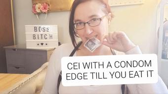 Eat your Cum from a Condom - Edging CEI - April 20, 2022 (AlleriaMystic)