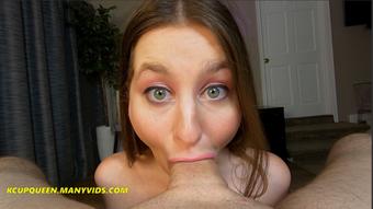 Crazy Eyed Kacie Throats A Glizzy (KCupQueen)