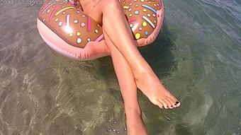 Sea Float with Me - Seaside Voyeur - July 23, 2018 (Goddess Helen)