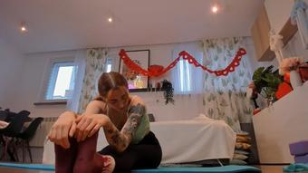 Home stretching class with me - Feb 15, 2023 (Anna_Prince)