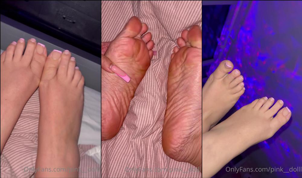 pink dolll 663810103 frenchi pedi my first time trying a french pedicure obviously had to be pink lol.. 1. so cute tip me if you think so too daddy xx 1