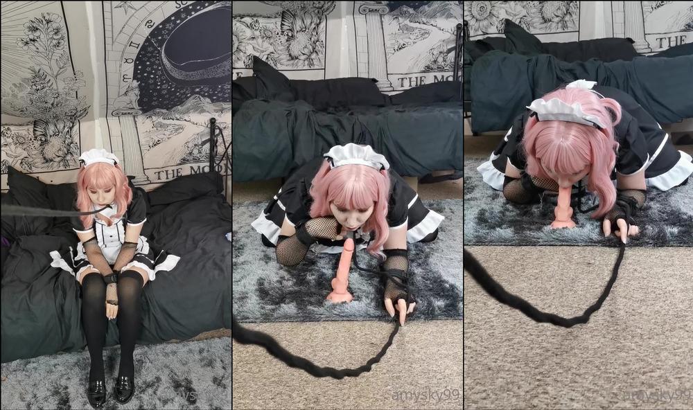 amyrenasky 06 06 2020 400416166 i'll be your good little maid.  i filmed a few more clips today, check your dms