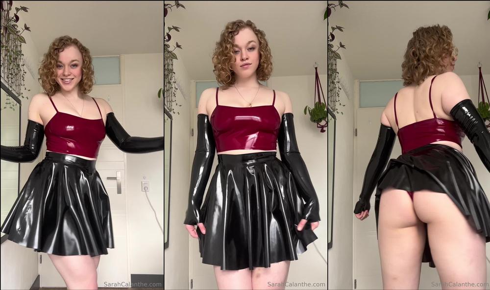 sarahcalanthe 1317266645 a treat for the latex lovers latex shining teasing and asmr