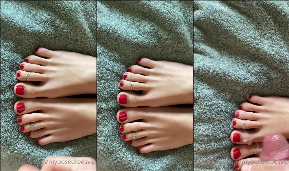myposedtoesvip 27 10 2022 2656988267 Because someone so kindly requested that I post a red toes set Here you go Enjoy