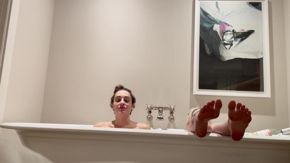 rachelricci 242542946 taking a bubble bath foot worship litski613 1