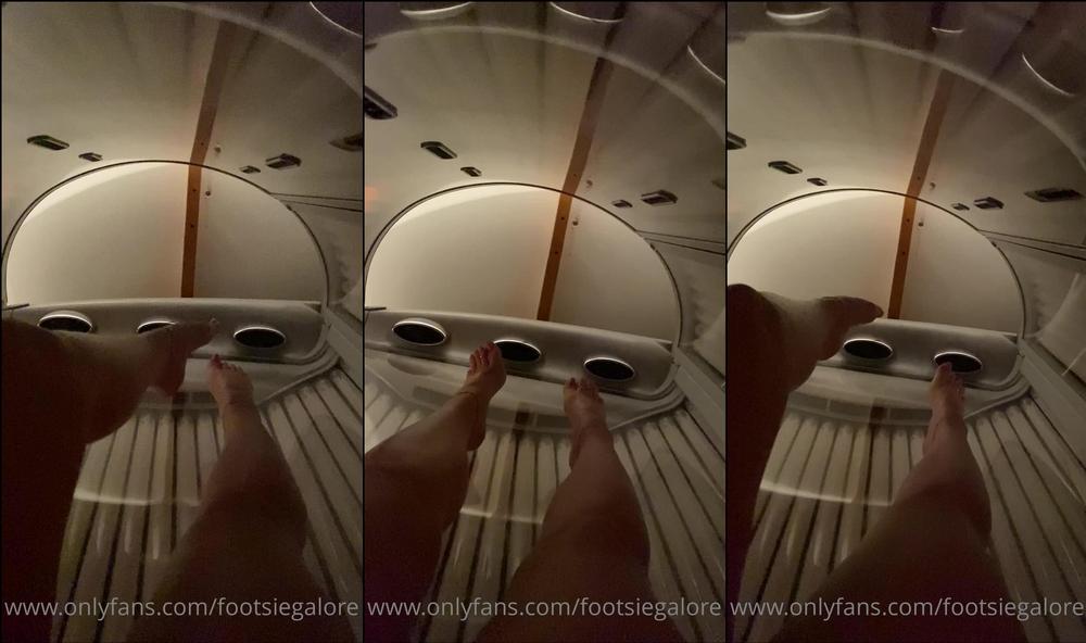 footsiegalore 17 05 2021 2109945461 Sun bed pamper time