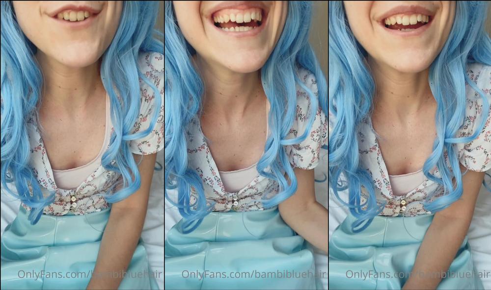 bambibluehair 07 06 2020 403901909 I hope youâre happy, healthy and horny   THE PERFECT TRIFECTA    Awww yeah   How do we f